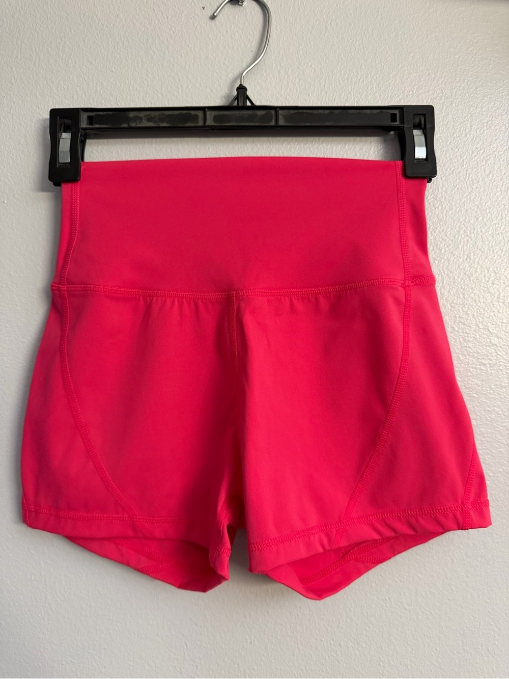 Born Primitive Women's High-Rise Athletic Shorts - Bright Pink